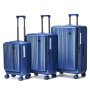 Lightweight and portable sapphire password suitcase, boarding suitcase, strong and durable, 20-24-28 inches/set