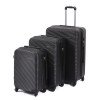 New ABS material large-capacity outdoor suitcase, fashionable and creative universal wheel luggage, trolley suitcase