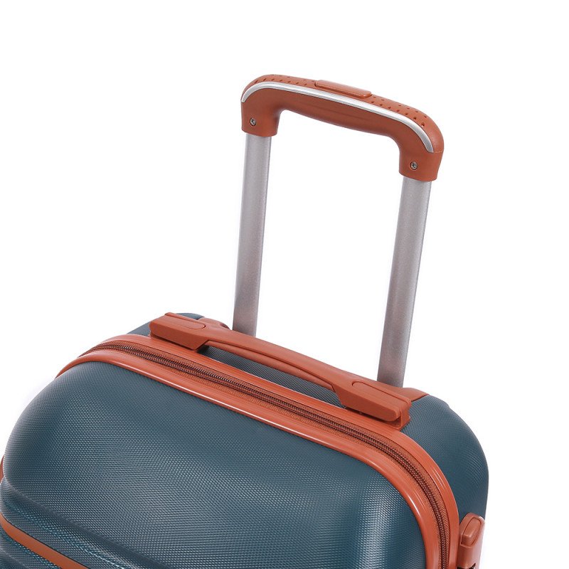 Simple and stylish outdoor suitcase made of ABS material with universal wheels, portable suitcase, large capacity suitcase