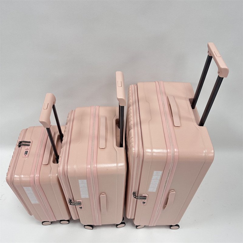 Practical and fashionable suitcase, multifunctional special computer pocket, ABS high-quality wholesale 20-24-28 inches/set