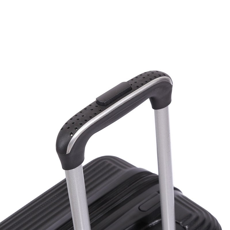 Fashionable striped printing large-capacity luggage new simple universal wheel suitcase portable telescopic trolley case