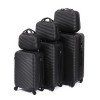 Fashionable striped printing large-capacity luggage new simple universal wheel suitcase portable telescopic trolley case