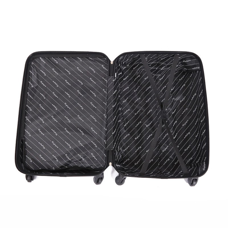 Grid printed suitcase, unisex outdoor travel suitcase, fashionable retractable trolley suitcase