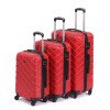 Grid printed suitcase, unisex outdoor travel suitcase, fashionable retractable trolley suitcase