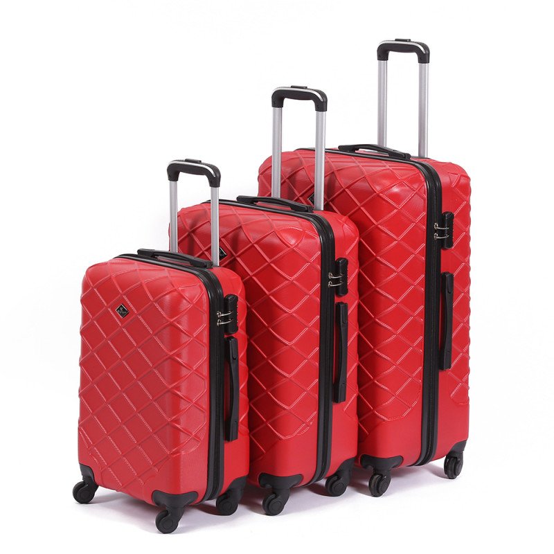 Grid printed suitcase, unisex outdoor travel suitcase, fashionable retractable trolley suitcase