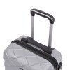 Grid printed suitcase, unisex outdoor travel suitcase, fashionable retractable trolley suitcase