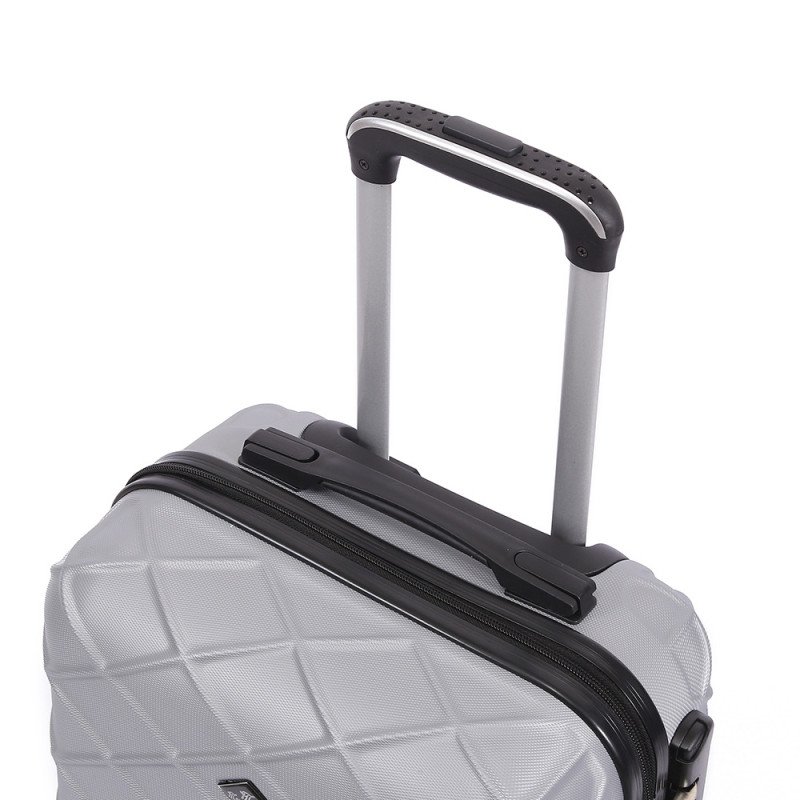 Grid printed suitcase, unisex outdoor travel suitcase, fashionable retractable trolley suitcase