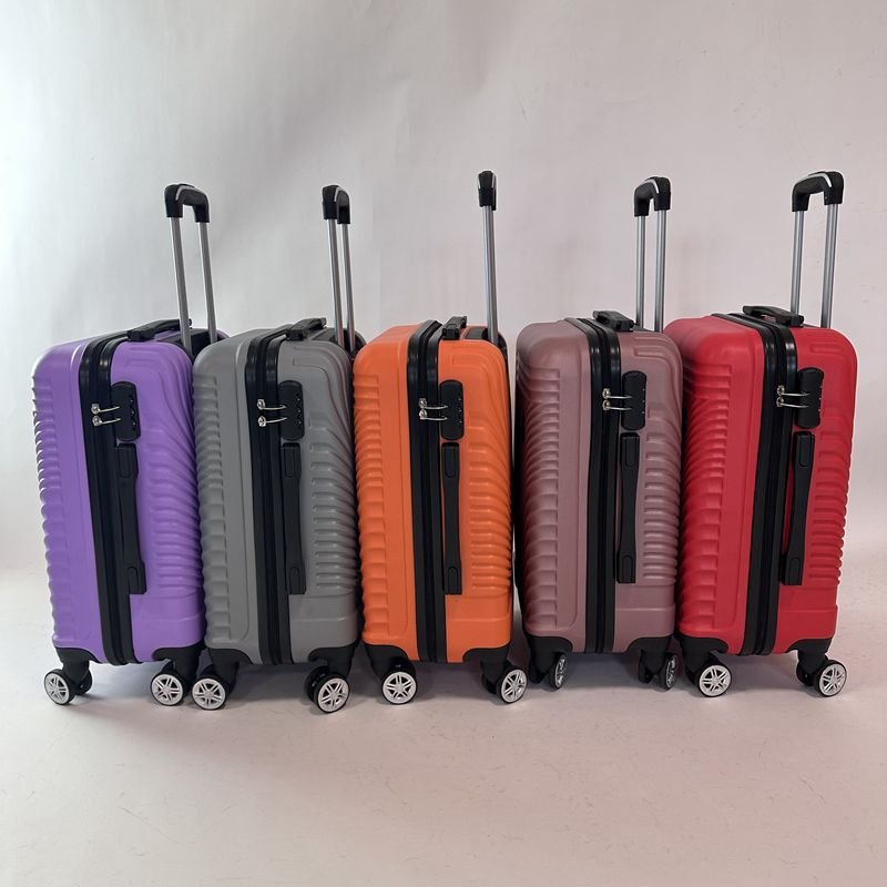 ABS new retractable trolley case, travel and leisure suitcase, unisex universal wheel boarding case 20/24/28