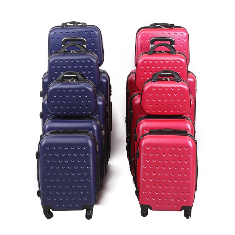 Creative spot print luggage outdoor travel large capacity boarding case fashionable caster luggage