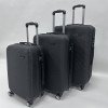 Black ABS 20-24-28 trip suitcase manufacturer wholesale password set portable business trolley bag