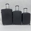 Black ABS 20-24-28 trip suitcase manufacturer wholesale password set portable business trolley bag