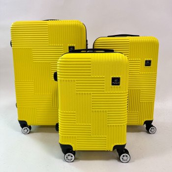 Yellow plaid suitcase travel simple luggage storage trolley case safety protection password box can be ordered for wholesale