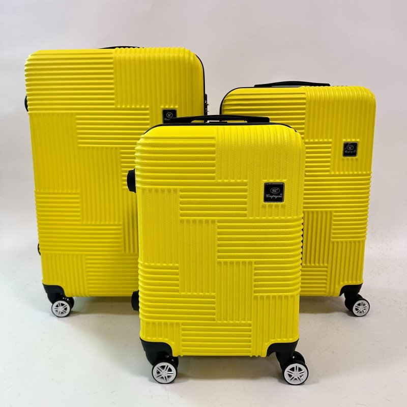 Yellow plaid suitcase travel simple luggage storage trolley case safety protection password box can be ordered for wholesale
