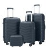 PP trolley case anti-theft combination lock 20-inch boarding case suitcase 24-inch suitcase