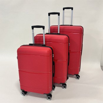 Red suitcase with universal wheels, large-capacity travel suitcase wholesale 22-26-30 inches