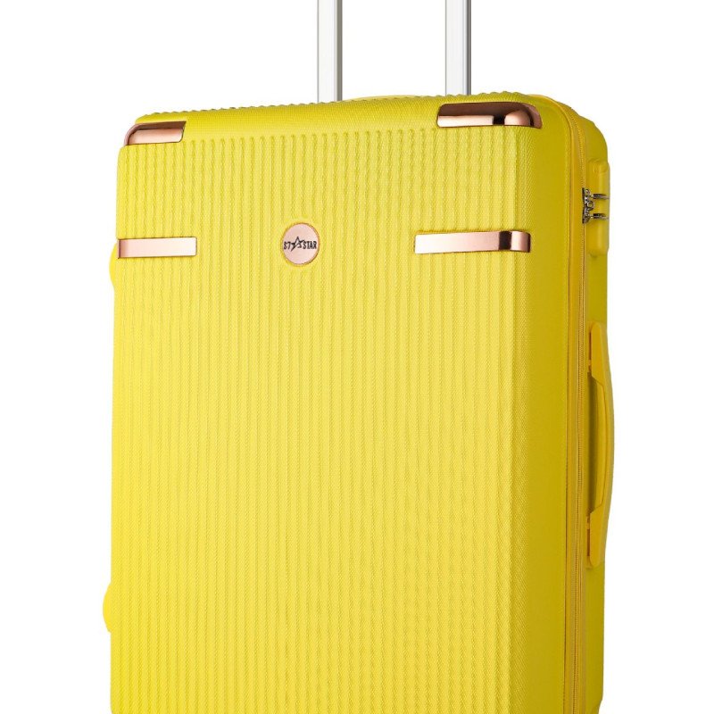 2024 customized ABS suitcase 28-inch large-capacity suitcase 3-piece set anti-fall trolley case 20-24-28inch