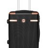 2024 customized ABS suitcase 28-inch large-capacity suitcase 3-piece set anti-fall trolley case 20-24-28inch