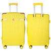 2024 customized ABS suitcase 28-inch large-capacity suitcase 3-piece set anti-fall trolley case 20-24-28inch