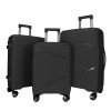 PP hard shell silent universal wheel trolley case 20 inch boarding case 24 inch suitcase