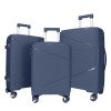 PP hard shell silent universal wheel trolley case 20 inch boarding case 24 inch suitcase