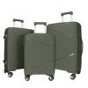 PP hard shell silent universal wheel trolley case 20 inch boarding case 24 inch suitcase