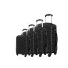 ABS zipper 3-piece suitcase high-end large-capacity trolley case silent wheel suitcase 20-24-28-32inch