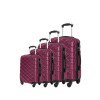 ABS zipper 3-piece suitcase high-end large-capacity trolley case silent wheel suitcase 20-24-28-32inch