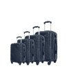 ABS zipper 3-piece suitcase high-end large-capacity trolley case silent wheel suitcase 20-24-28-32inch