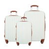 Solid color ABS multi-functional large capacity suitcase 360 ??silent universal wheel trolly case 12/15/20/24/28/32inch