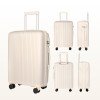 Large capacity universal wheel pp trolley case multi-piece trolley case 21/25/29inch