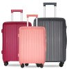 Large capacity universal wheel pp trolley case multi-piece trolley case 21/25/29inch