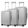 pp zipper suitcase multi-piece set extra large capacity trolley case universal wheels waterproof travel 20/24/28inch