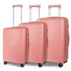 pp zipper suitcase multi-piece set extra large capacity trolley case universal wheels waterproof travel 20/24/28inch