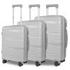 Large capacity universal wheel pp trolley case multi-piece trolley case 20.5/24.5/28.5inch