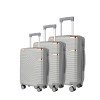 ABS high-end suitcase 3-piece set large capacity suitcase exclusive customized trolley case 20/24/28inch