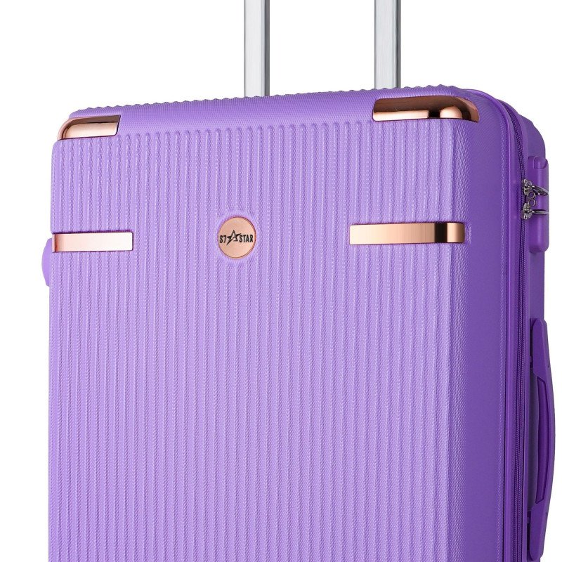 Customized ABS suitcase 28-inch large-capacity suitcase 3-piece set anti-fall trolley case 20-24-28inch