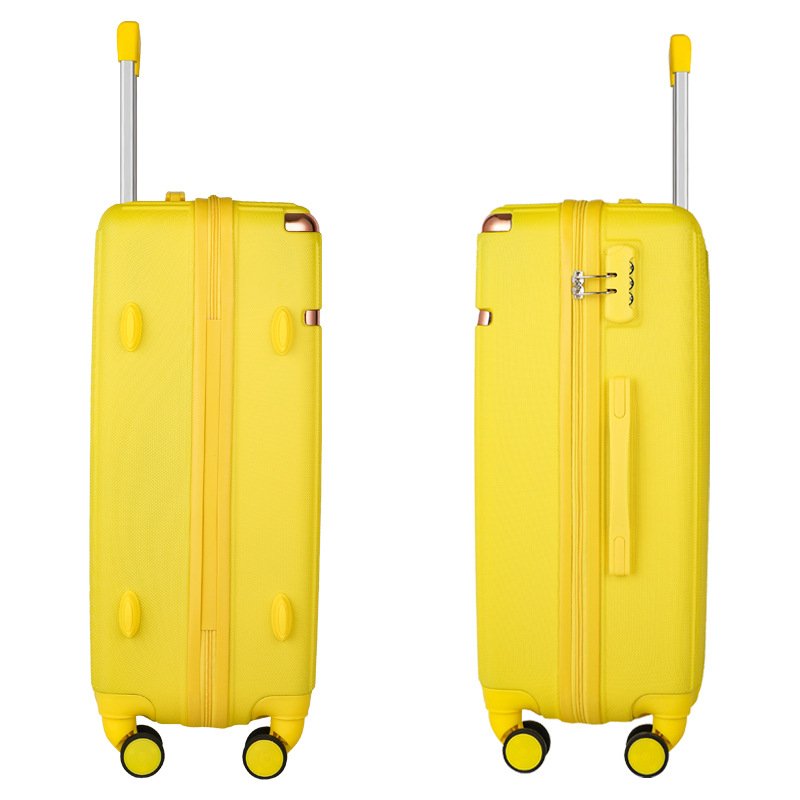Customized ABS suitcase 28-inch large-capacity suitcase 3-piece set anti-fall trolley case 20-24-28inch