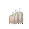 ABS 3-piece set extra large capacity trolley case, lightweight, wear-resistant and anti-fall suitcase 20-24-28inch