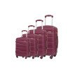 ABS 3-piece suitcase, high-end, large-capacity trolley case, silent wheel suitcase 20-24-28-32inch