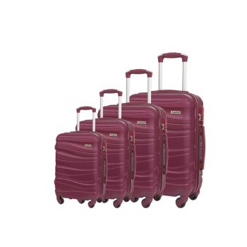 ABS 3-piece suitcase, high-end, large-capacity trolley case, silent wheel suitcase 20-24-28-32inch