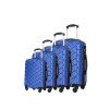 ABS 3-piece suitcase, high-end, large-capacity trolley case, silent wheel suitcase 20-24-28-32inch