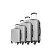 ABS 3-piece suitcase, high-end, large-capacity trolley case, silent wheel suitcase 20-24-28-32inch