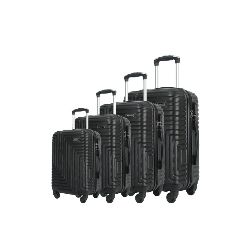 ABS 3-piece suitcase, high-end, large-capacity trolley case, silent wheel suitcase 20-24-28-32inch