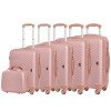ABS 3-piece suitcase universal wheel anti-fall trolley case 14/20/24/28/32inch