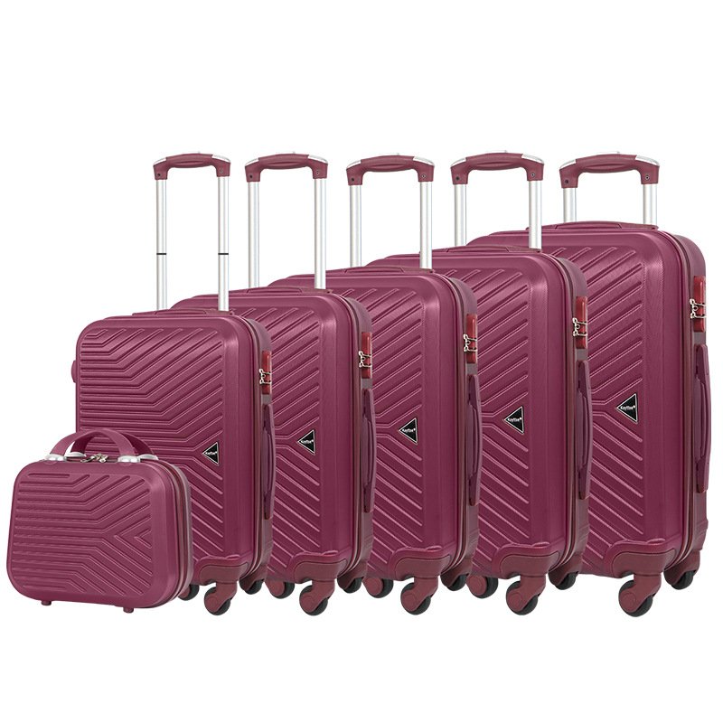 ABS 3-piece suitcase universal wheel anti-fall trolley case 14/20/24/28/32inch