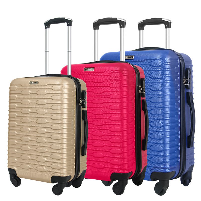 ABS gift travel waterproof and sturdy universal wheel boarding case 20/24/28inch