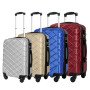 ABS material boarding case gift travel password box waterproof universal wheel trolley case 20/24/28inch