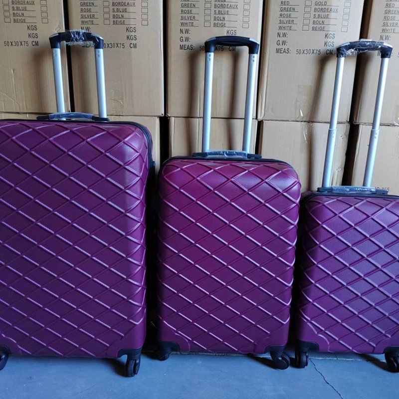 ABS material boarding case gift travel password box waterproof universal wheel trolley case 20/24/28inch