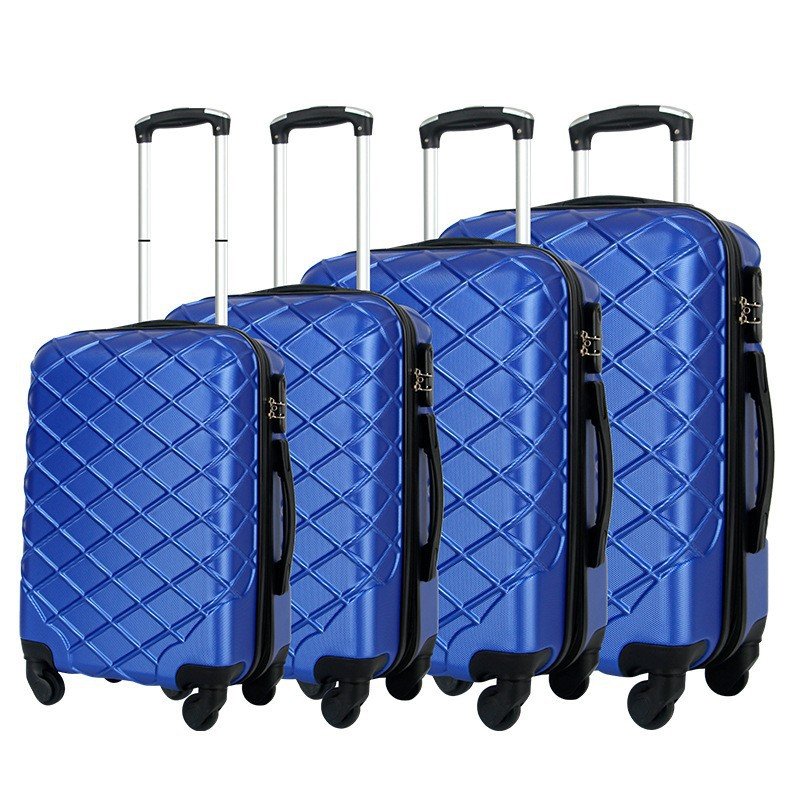 ABS material boarding case gift travel password box waterproof universal wheel trolley case 20/24/28inch