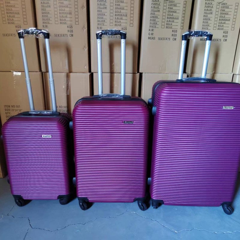 ABS material boarding case gift travel password box waterproof universal wheel trolley case 20/24/28inch